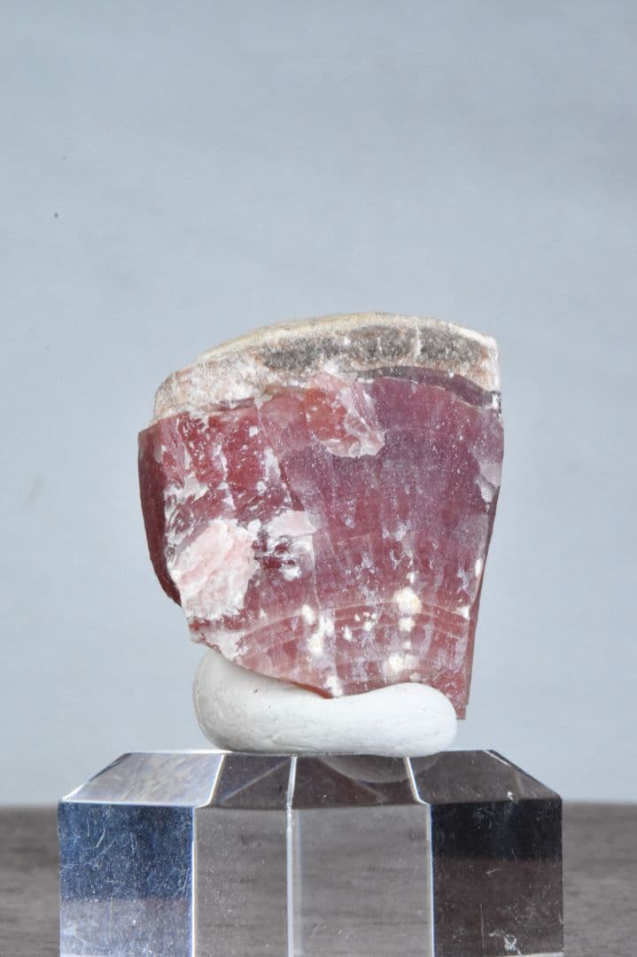 北海道稲倉石鉱山産 菱マンガン鉱 未研磨01