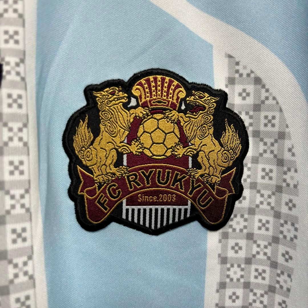 沖縄 fc琉球 j3 レプリカユニフォーム ゲームシャツgrand sport青
