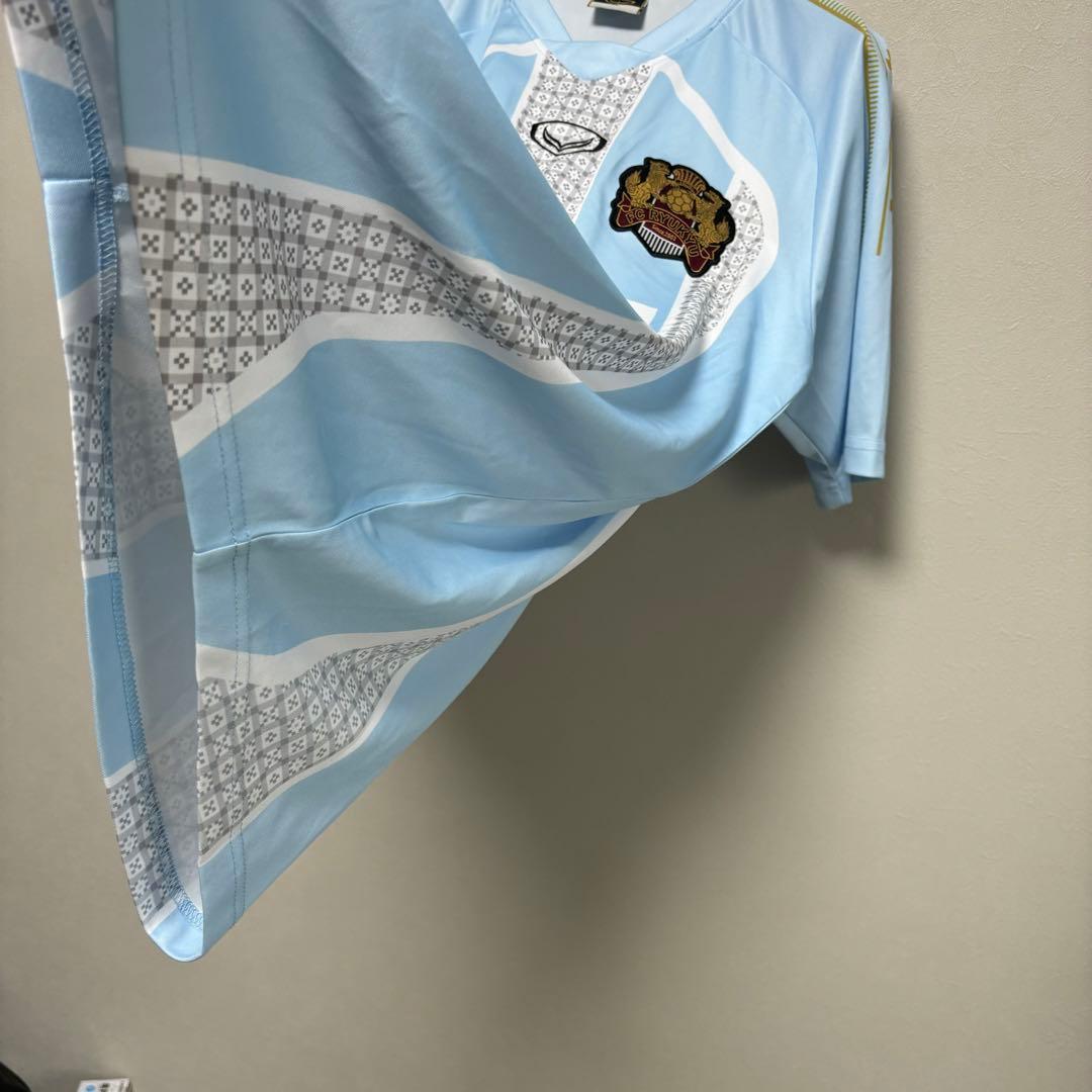 沖縄 fc琉球 j3 レプリカユニフォーム ゲームシャツgrand sport青