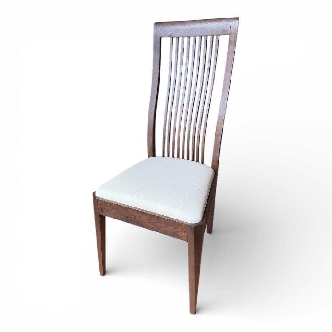 【送料無料】大塚家具 ダイニングチェア タモ天然木 同仕様2脚有