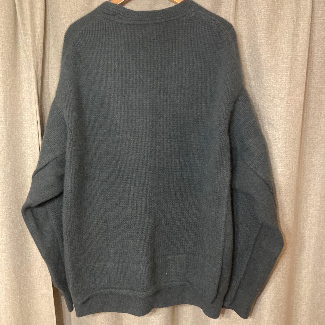 yoke CONNECTING CARDIGAN GREEN ヨーク