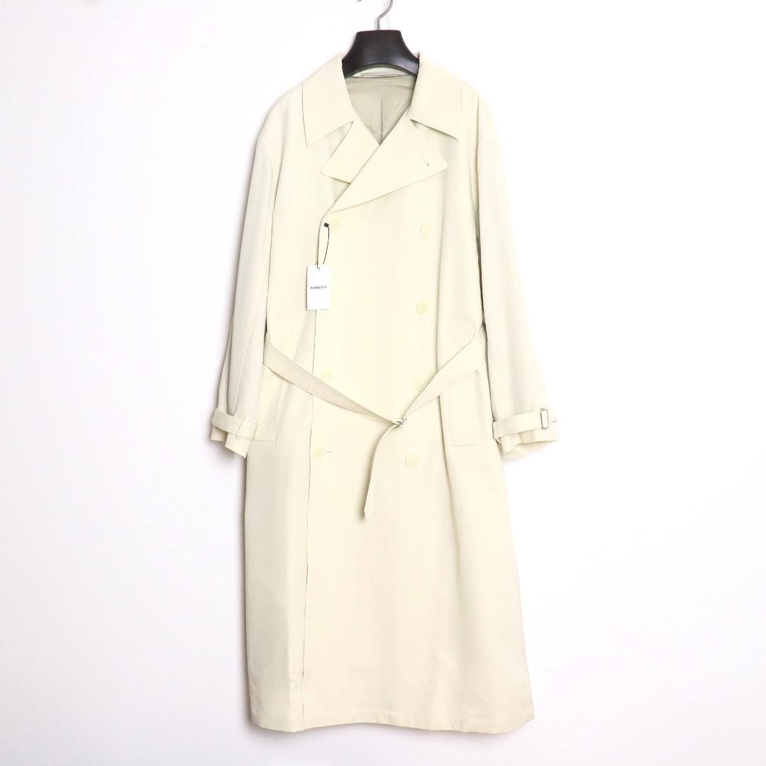 LEMAIRE 新品 22SS ウールツイル トレンチコート XS ユニセックス