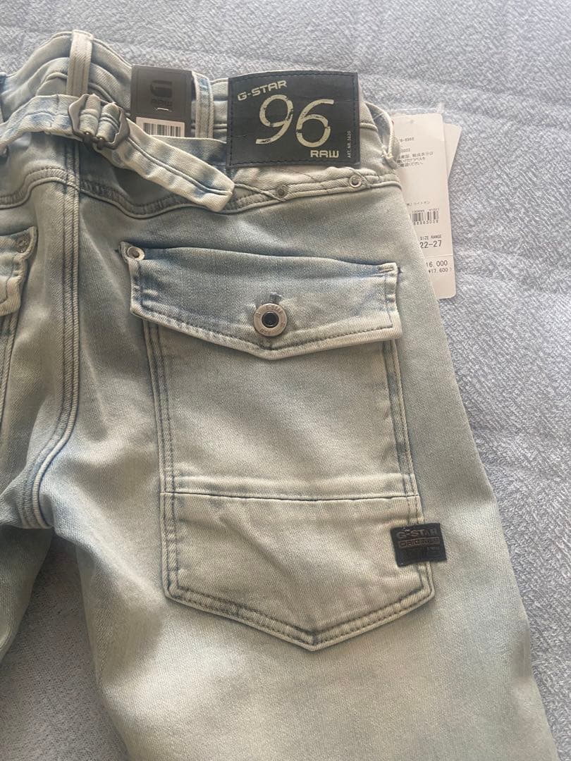 G-STAR 96 RAW ライトブルー スキニーデニム