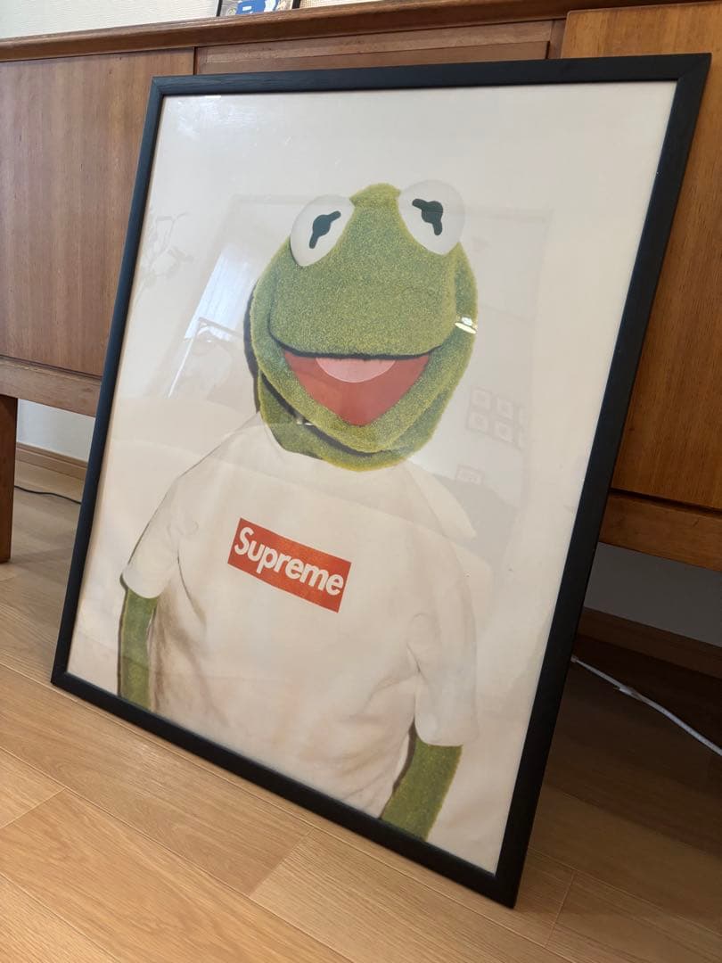 ggg　supreme カーミット　ポスター