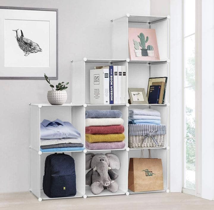 【新品未使用】大容量 収納ラック 組み立て式 整理