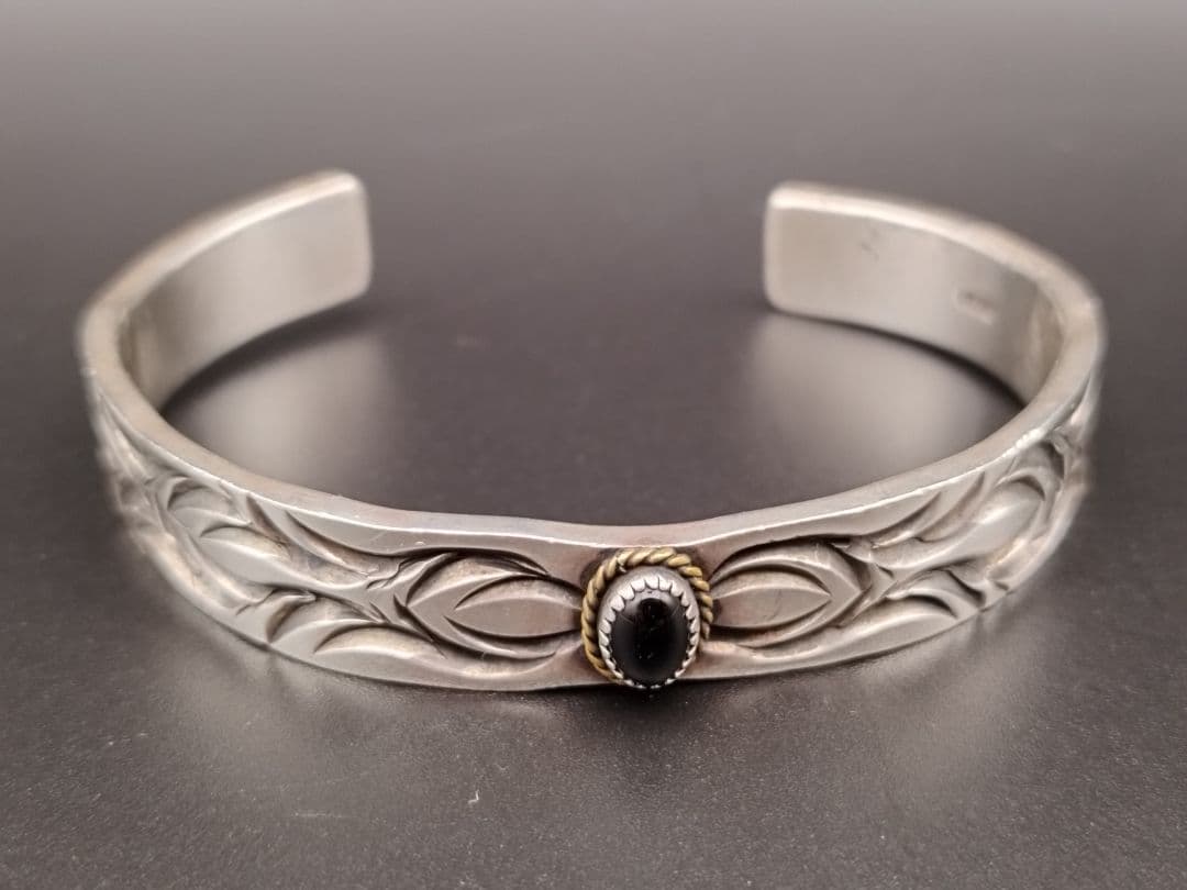 BIG HAND ビッグハンド バングル オニキス アクセサリー シルバー925