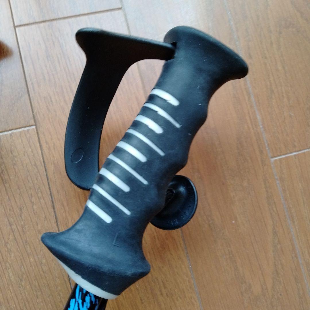 【kun　本日限り】オガサカスキー伸縮ポール 100〜123cm調整可能