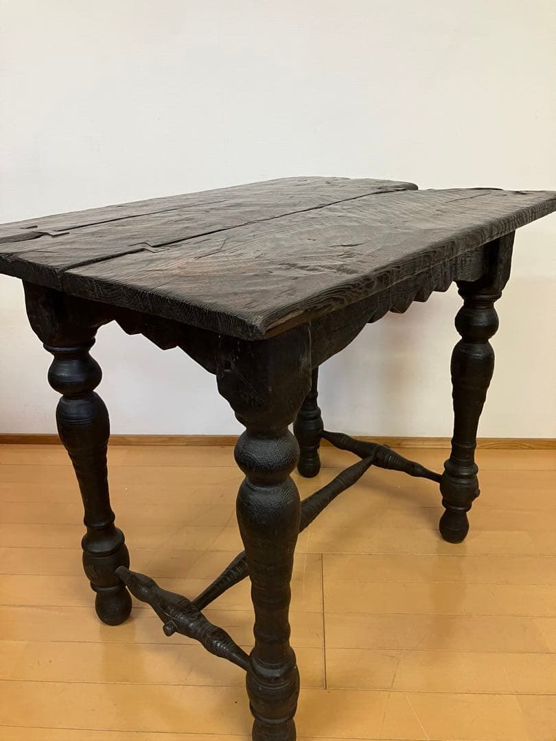 アンティーク/ヴィンテージ　テーブル　無垢材　古材　検】英国アンティーク