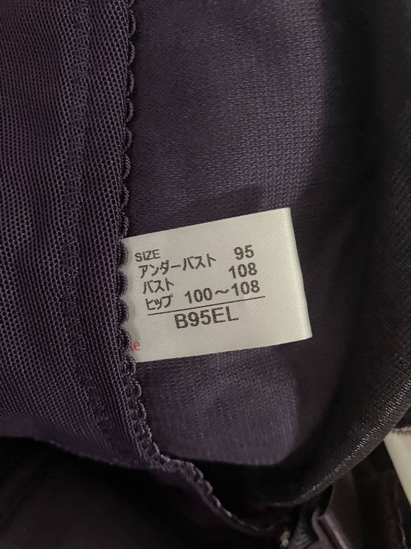 ダイアナ紫色 ボディスーツ