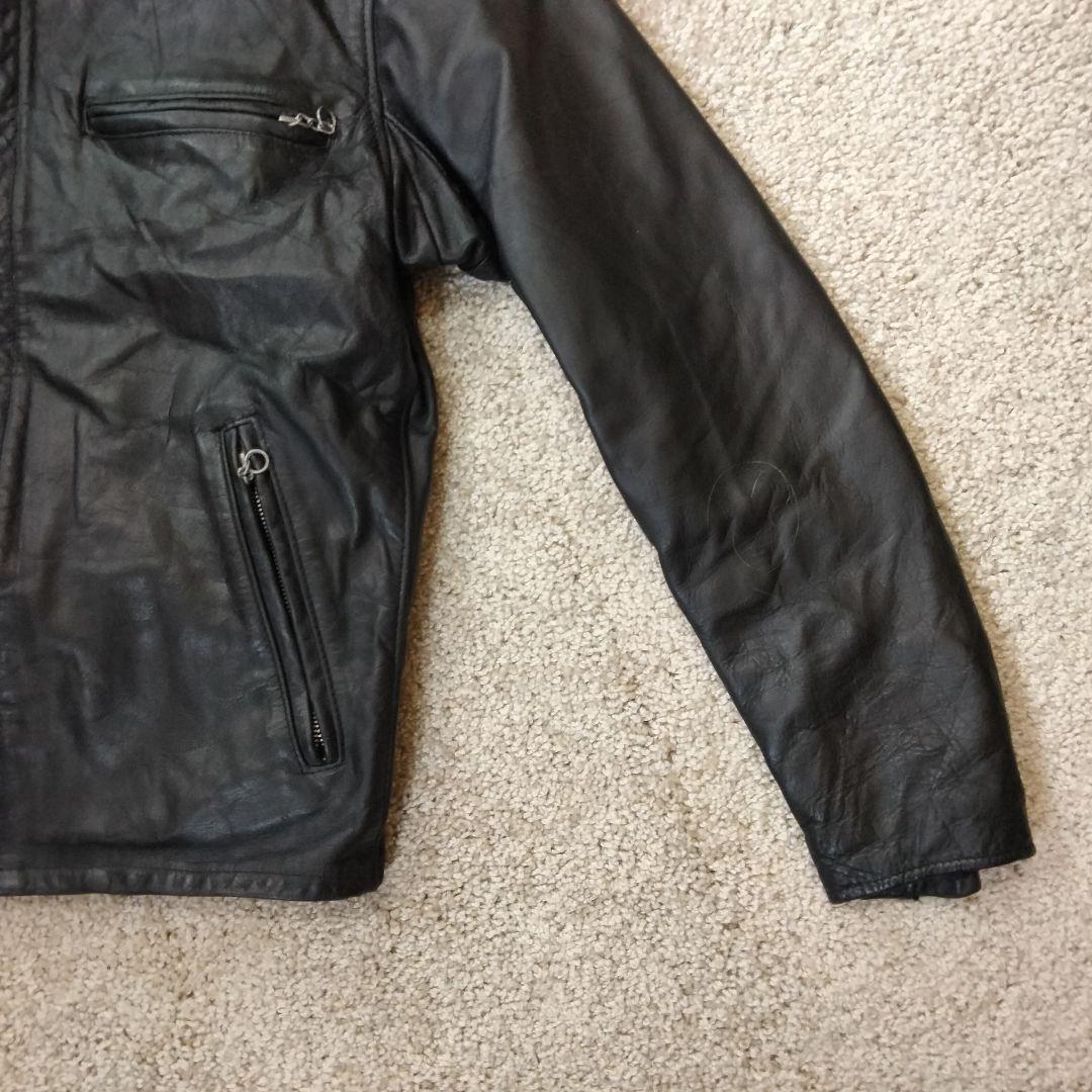 Schott ショット レザーシングルライダースジャケット 36　ライナー付き