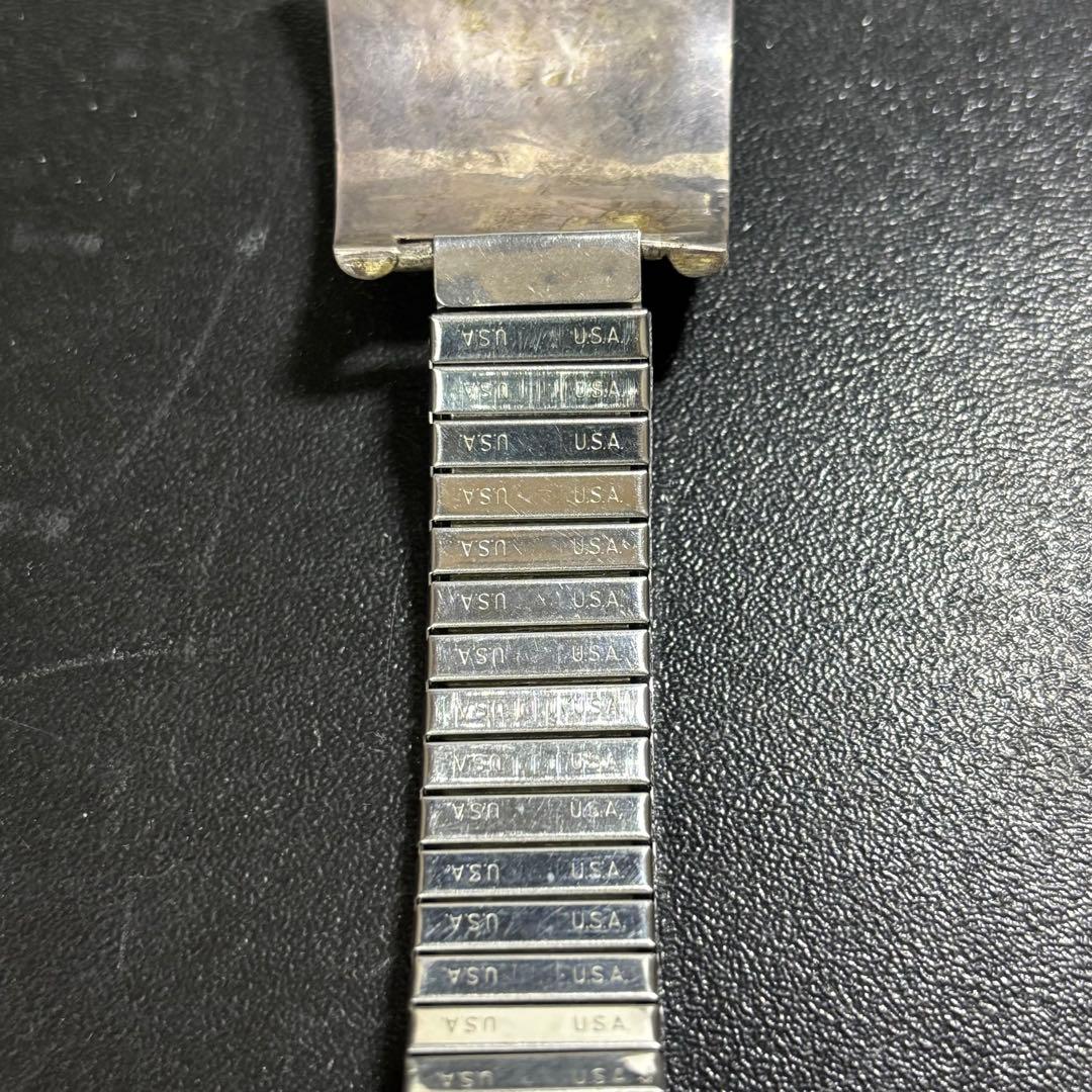 ナバホ族NAVAJO インディアンジュエリー メンズバングル時計ベルト