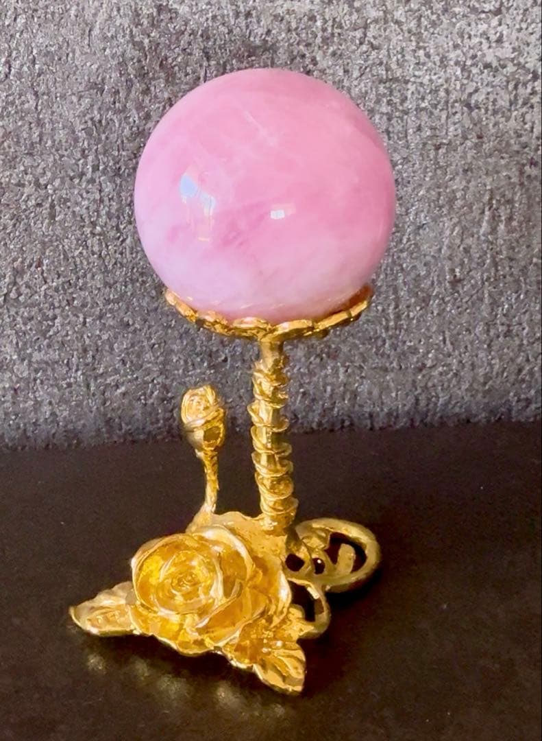 モルガナイト　スフィア　ベリル　天然石