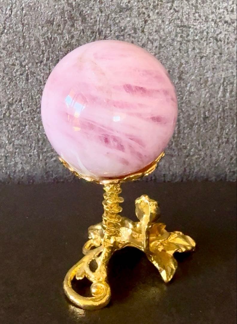 モルガナイト　スフィア　ベリル　天然石