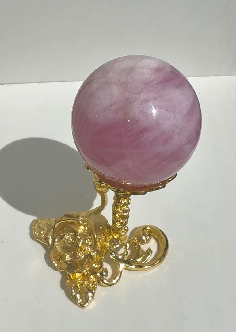 モルガナイト　スフィア　ベリル　天然石