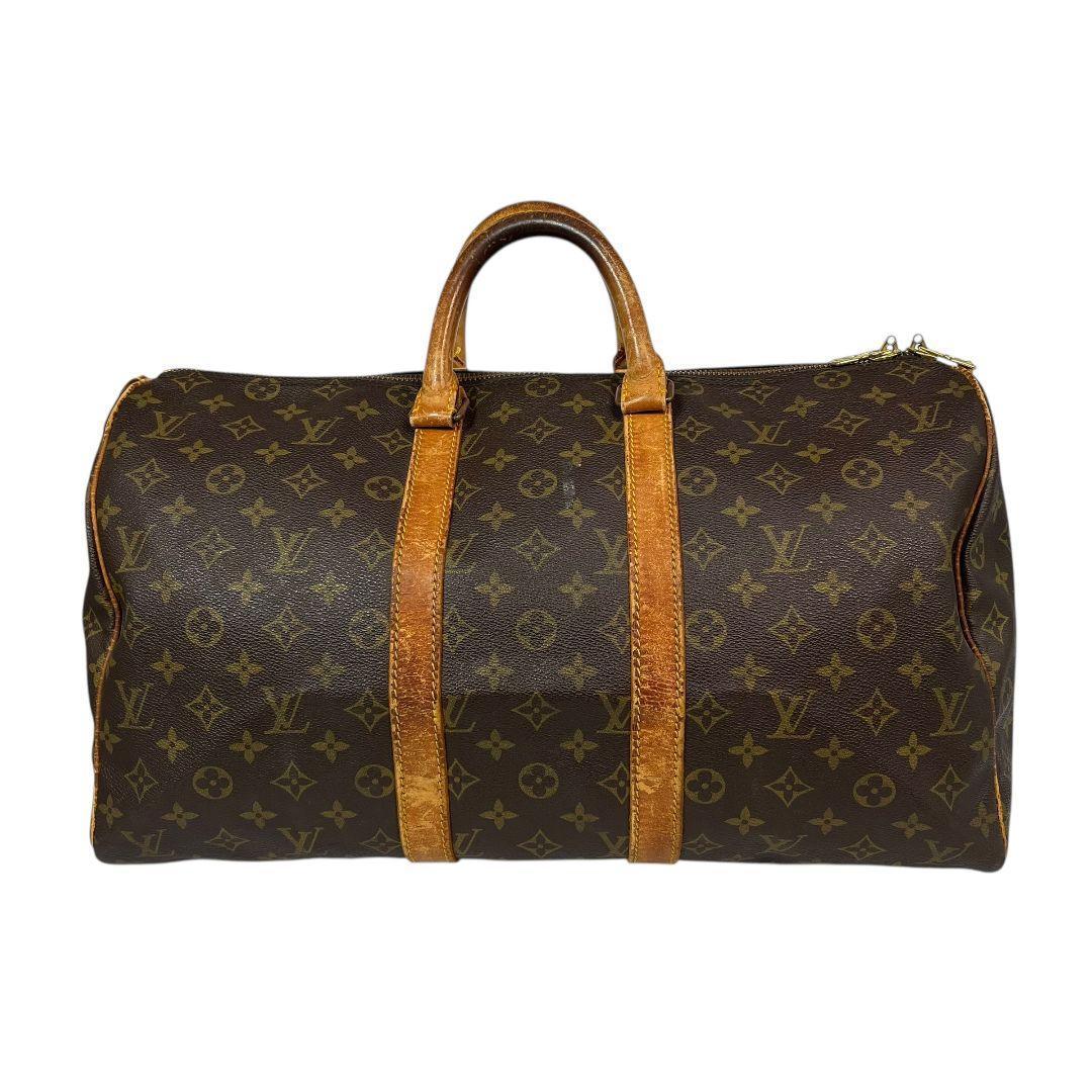 鑑定済　ルイヴィトン　モノグラム　キーポル 45　ボストンバッグ　旅行用バッグ