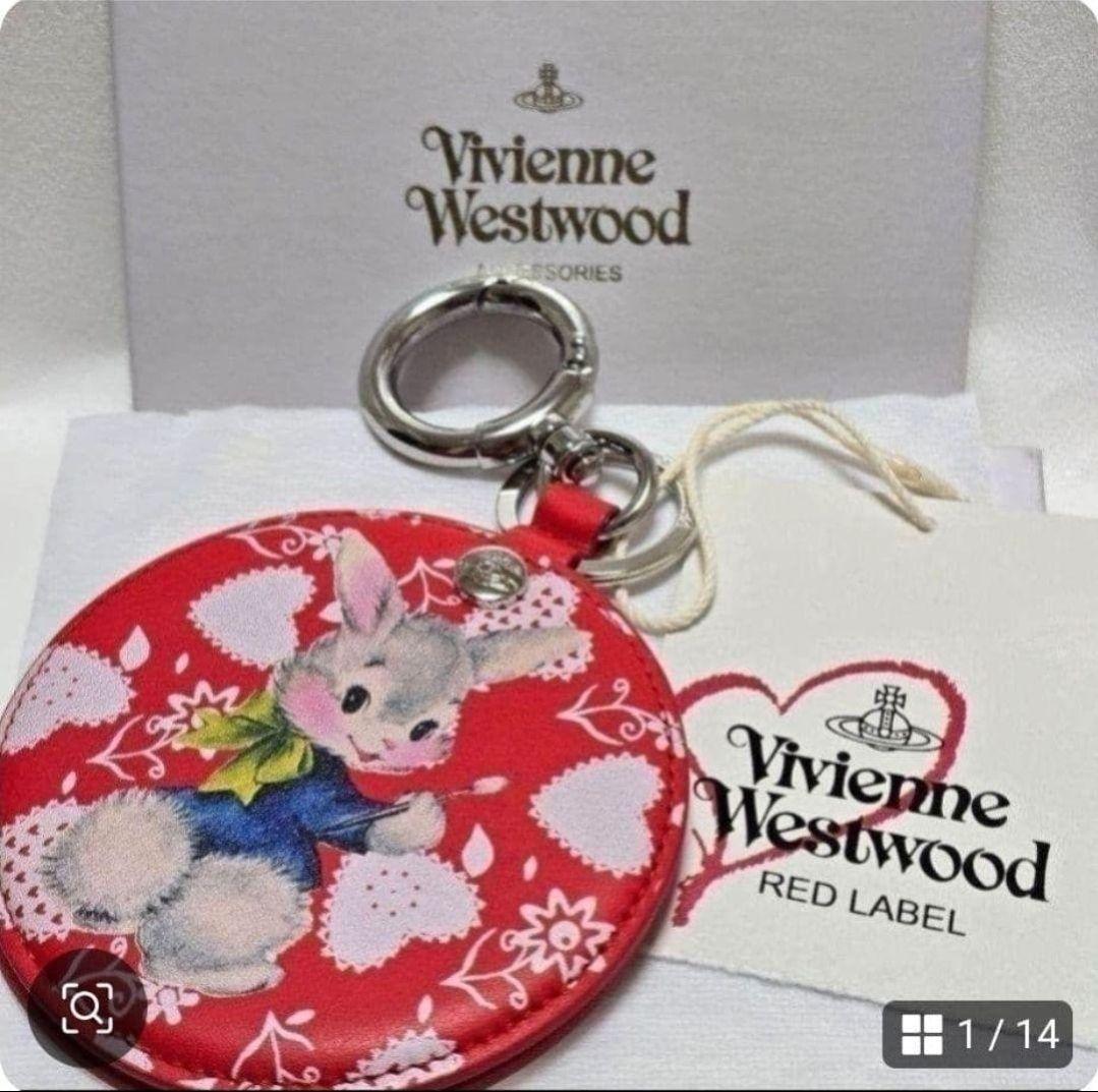 新品 希少 ヴィヴィアンウエストウッド バッグチャーム キーリング ミラー