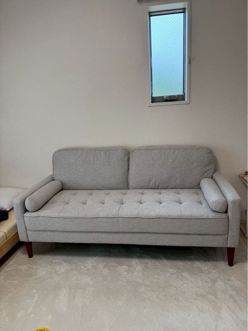 Vesgantti 3人掛けソファ ベージュ