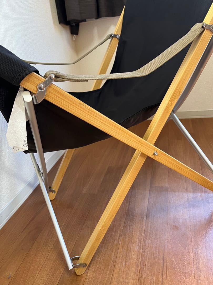 スノーピーク　takeチェアロング　ブラック　雪峰祭限定　コーデュラ生地