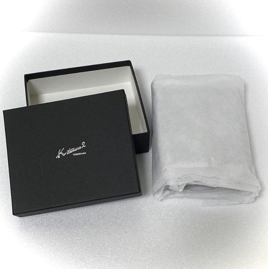 【美品・未使用】kitamura K2｜牛革二つ折り財布 U-128