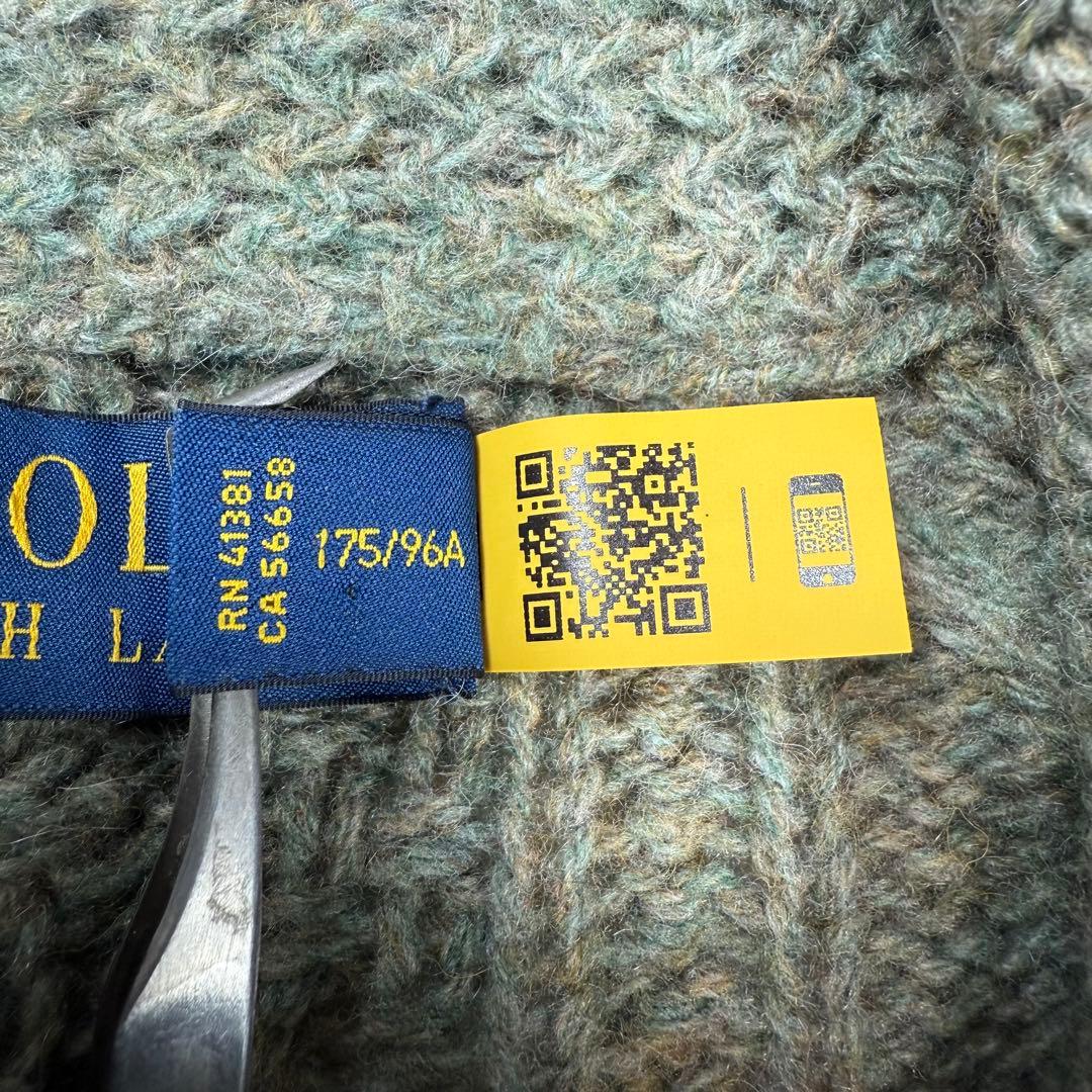 極美品 POLO RALPH LAUREN カシミヤ混 カーディガン 現行タグ
