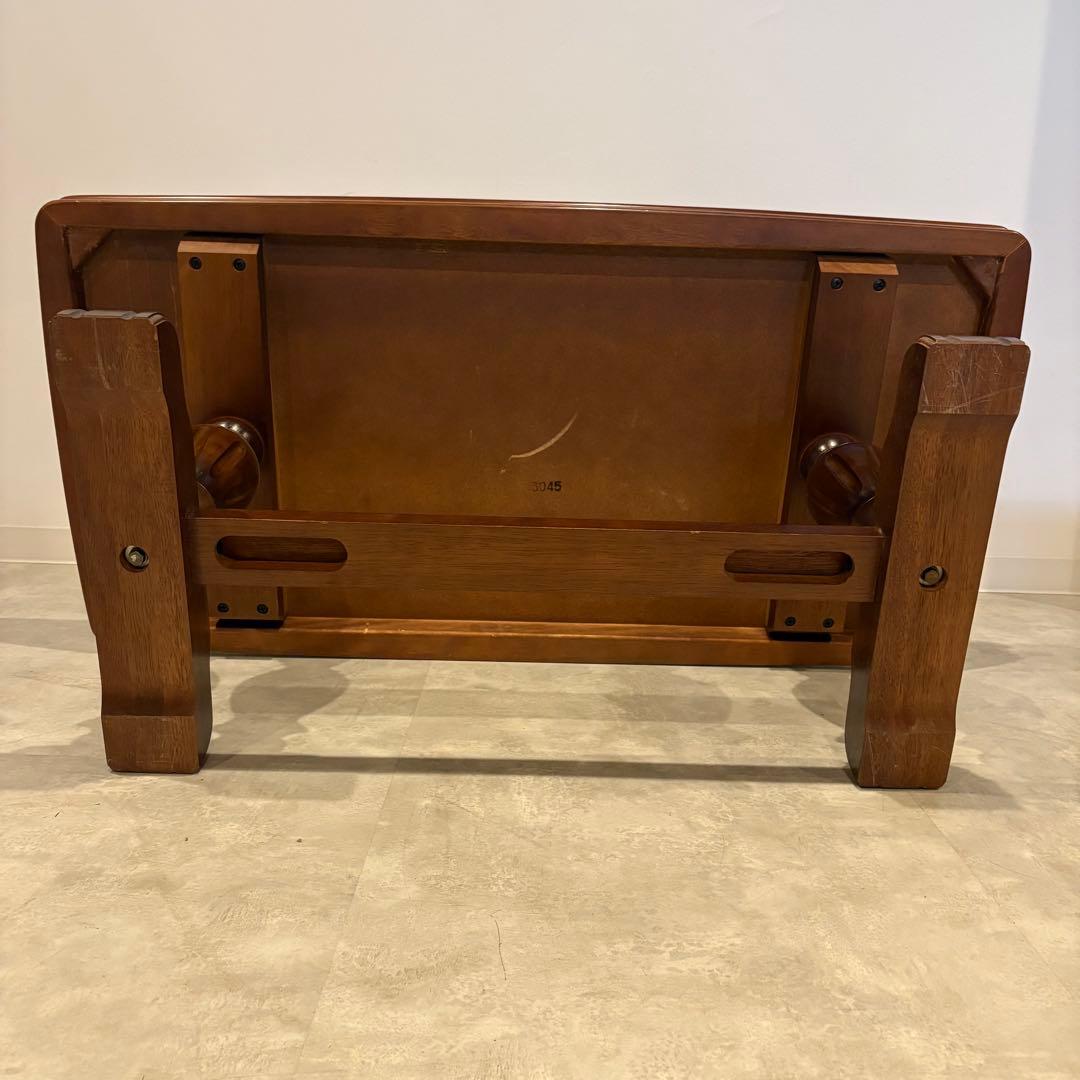 ローテーブル　センターテーブル　リビングテーブル　大理石柄　大きめ