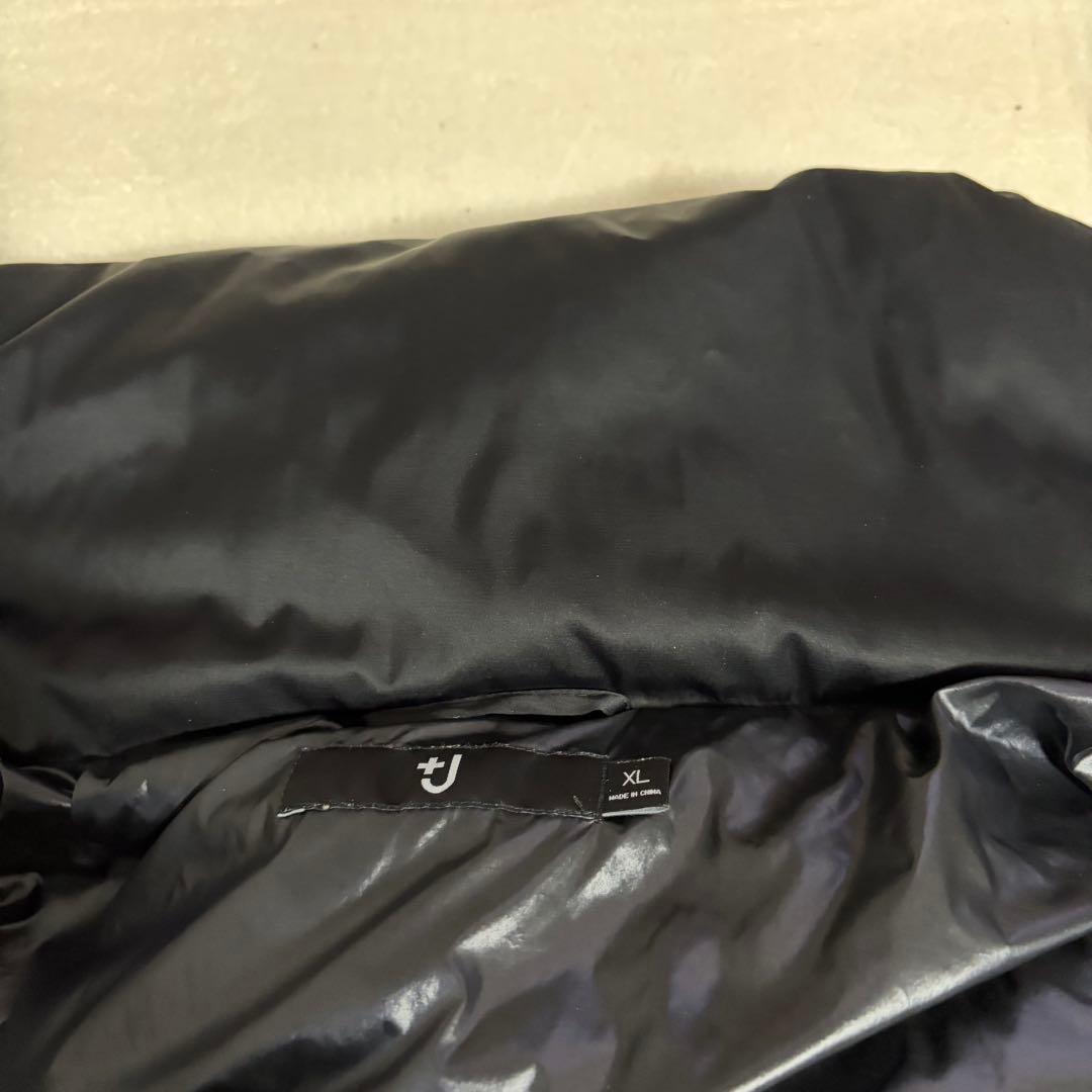 希少ユニクロ+J ジルサンダー ダウンボリュームジャケット 黒 XL