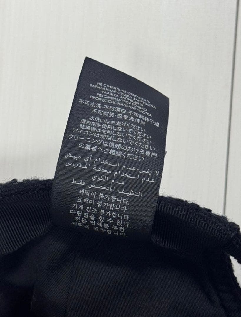 SAINT LAURENT SLロゴ ツイードベースボールキャップ