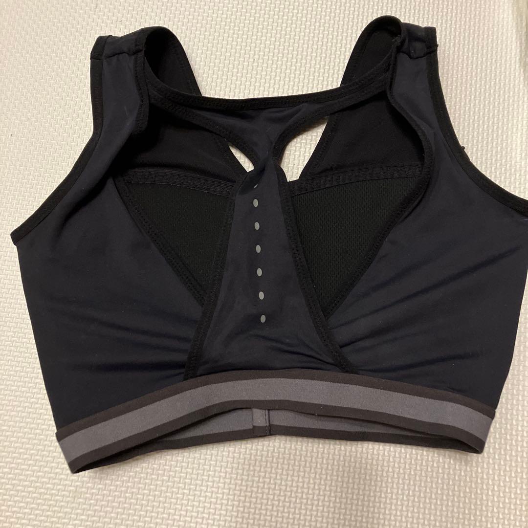 yN7 スポーツブラ ブラック ひなちゃんねる　2枚セット