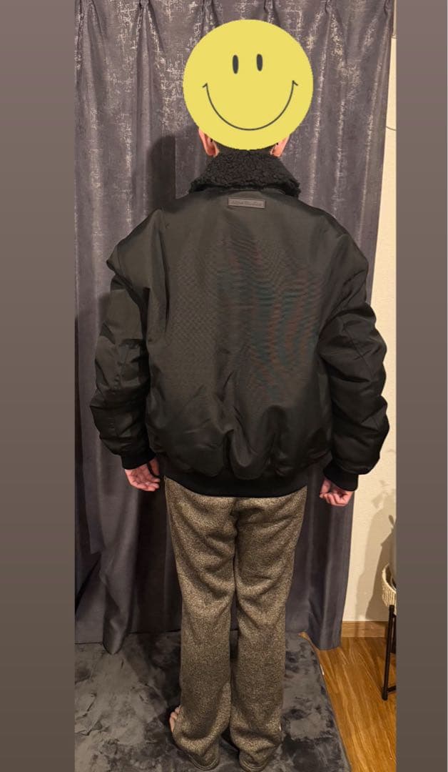 Acne Studios 23AW シアリングカラージャケット オーバーサイズ