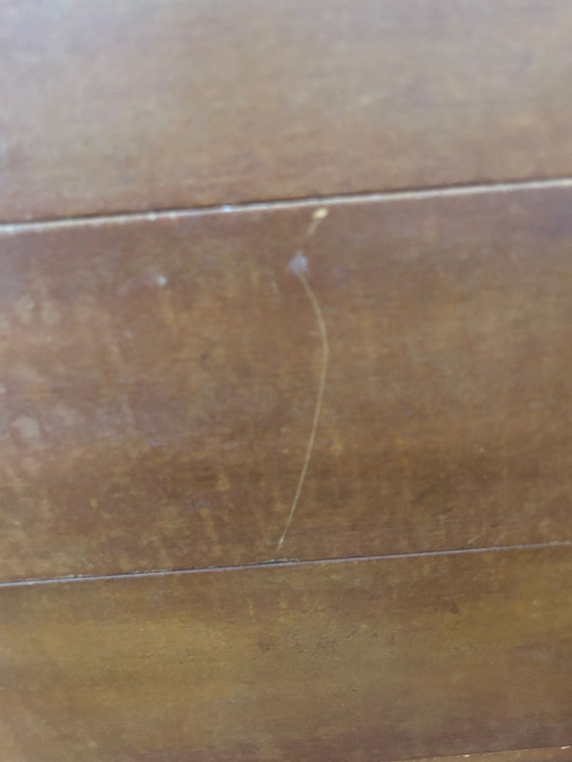 アンティーク木製チェスト5段引き出し