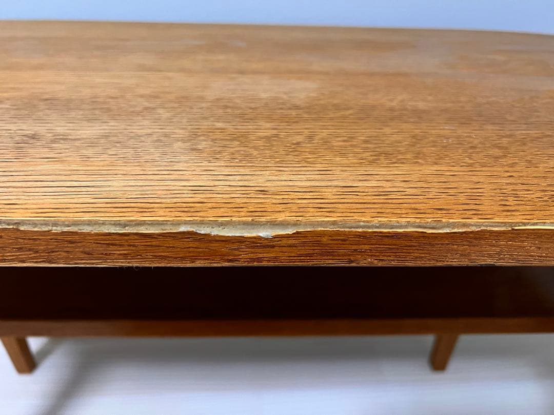 木製カフェテーブル 下棚付き　Unico  クルト