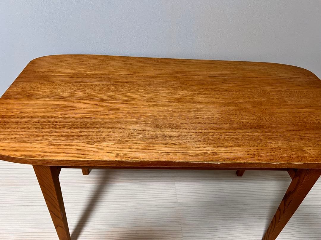 木製カフェテーブル 下棚付き　Unico  クルト