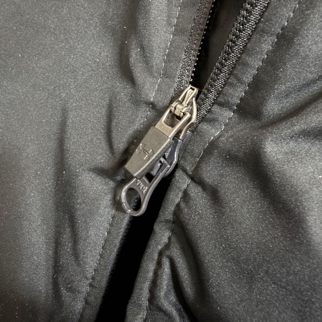 UNDER ARMOUR 保温性 ロゴプリント フーデット ベンチコート XXL