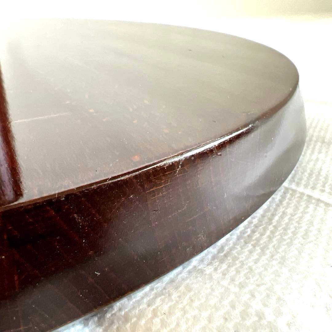 秋田木工・IDC大塚家具・曲げ木・ コートスタンド45・ ウォールナット色