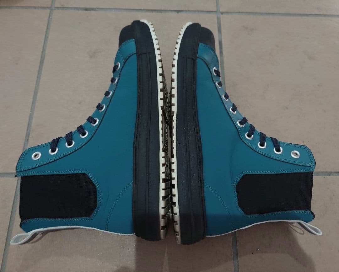 お値下げ！コンバース　ハイカット　安全靴　グリーン限定