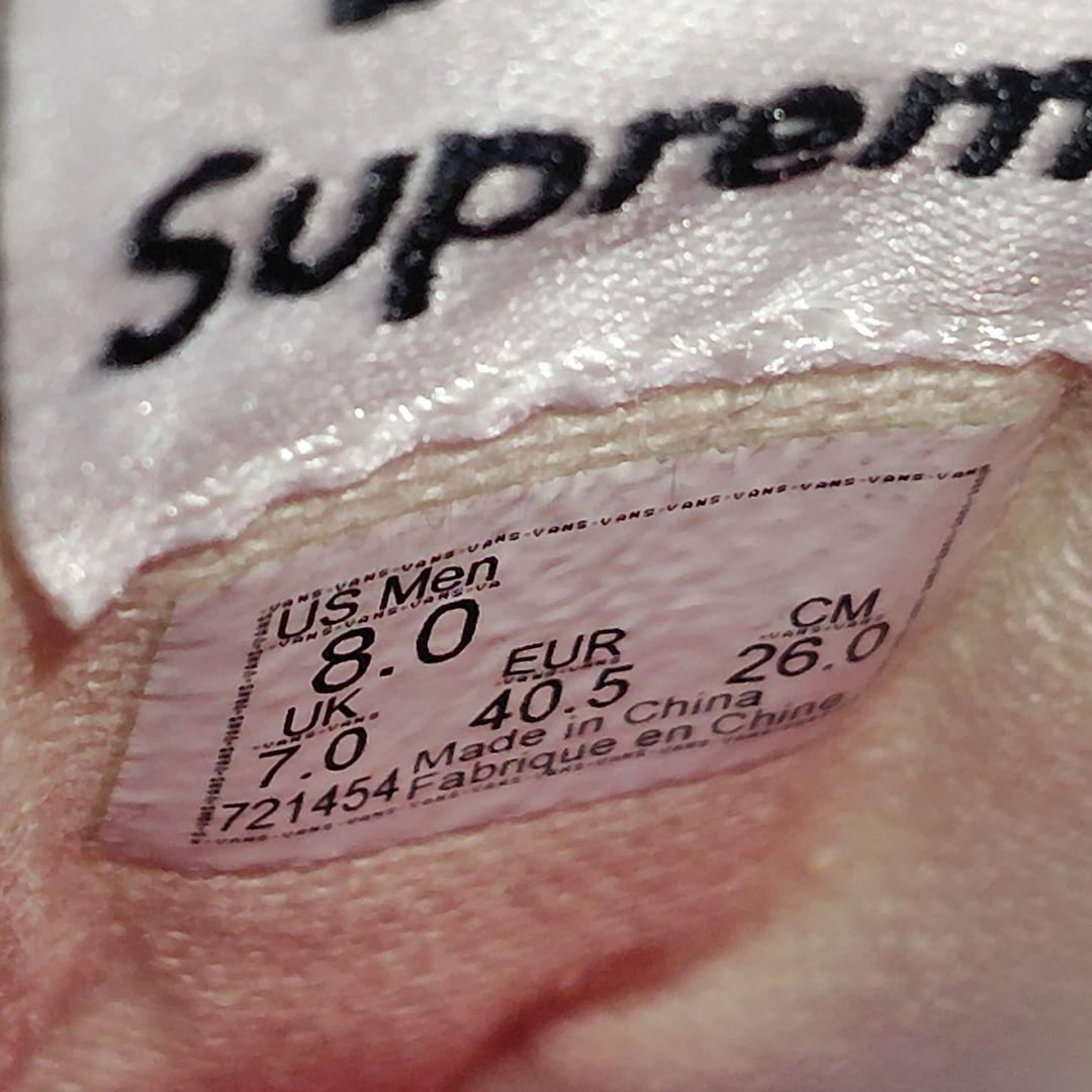 【稀少・美品】Supreme × Vans Leopard Old Skool