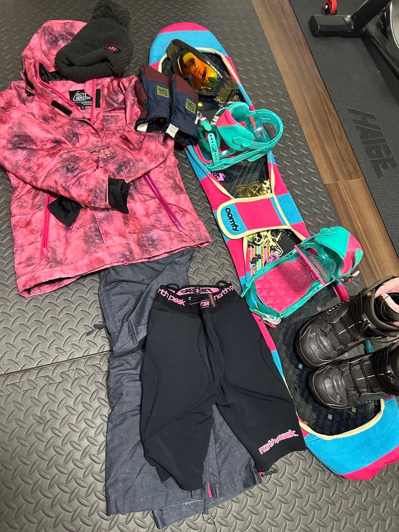 スノーボードセット レディース　サロモン