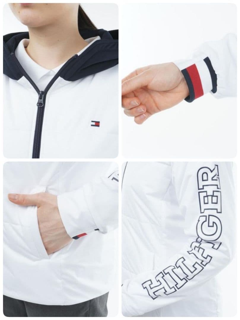   GOLF　スケルトンロゴパテッドジャケット