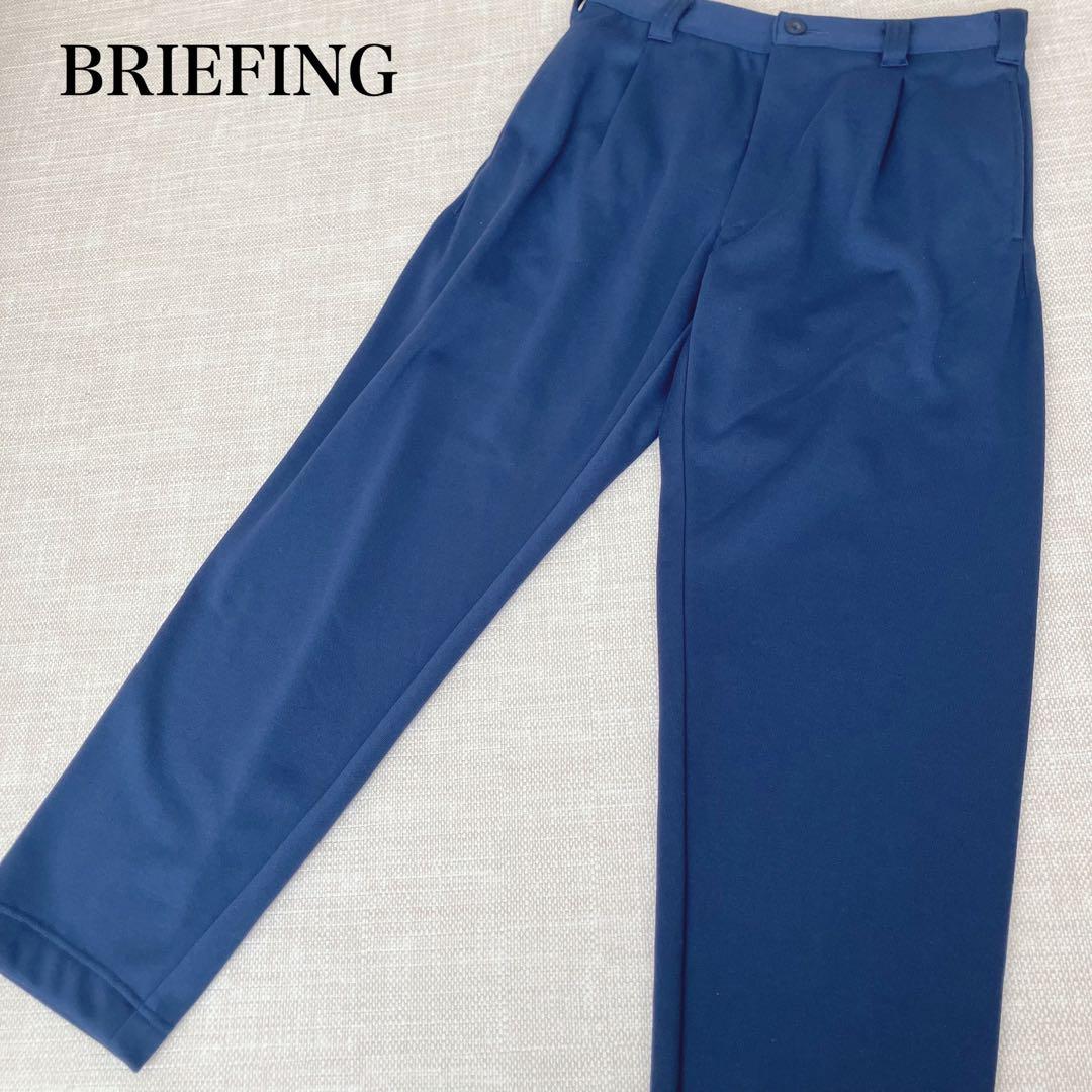 【美品】BRIEFING mocT WIDE PANTS ゴルフ ネイビー S