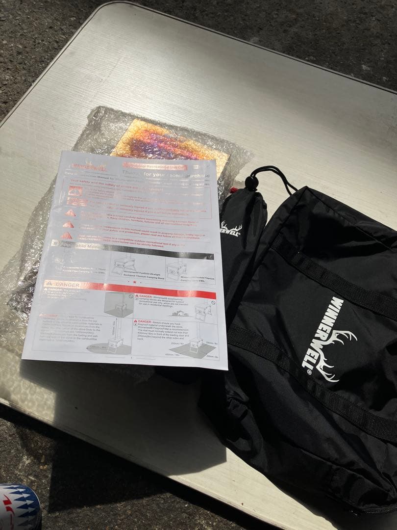 ウィンナーウェル WINNERWELL バックパック チタン 薪ストーブ