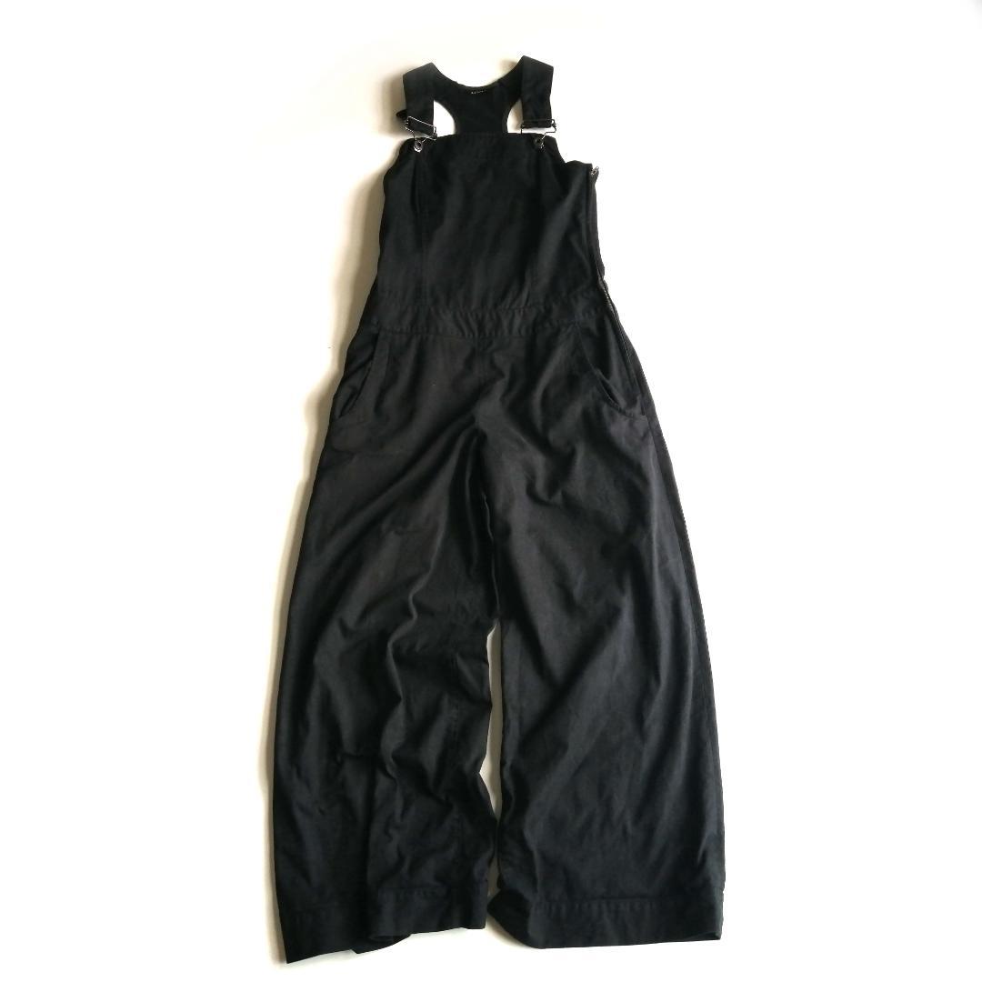 激レア！LIMI feu リミフゥ オーバーオール サロペット ブラック