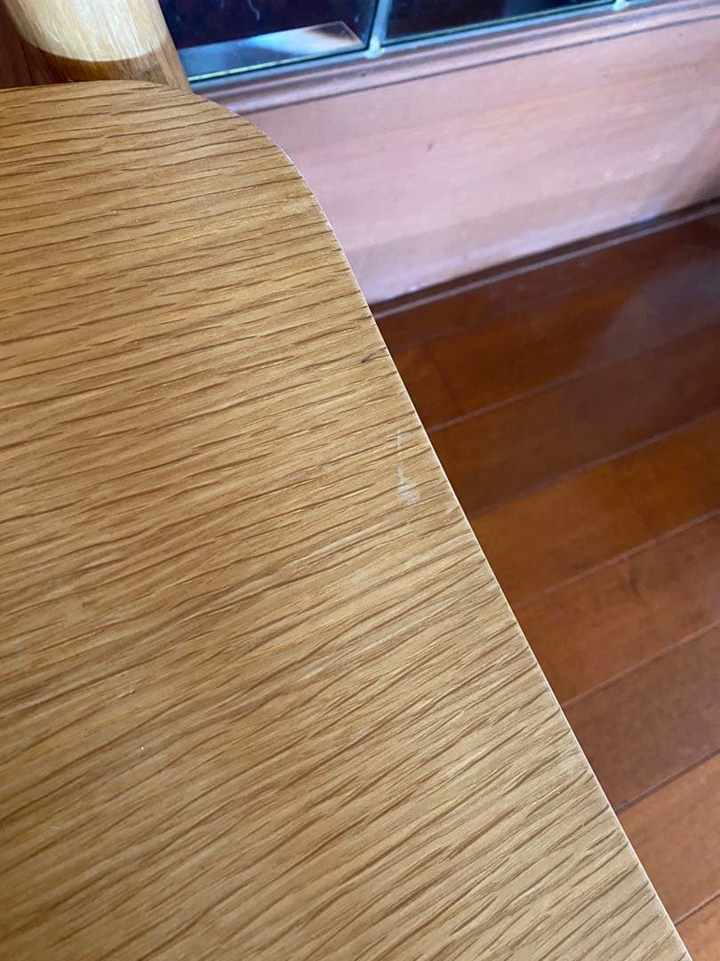 無印良品　オーク材ラウンジチェア