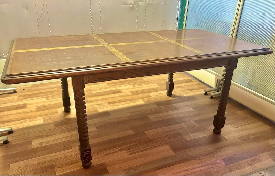 648 マルニ　木工 エジンバラ 伸長式テーブル 希少 ダイニング テーブル　b