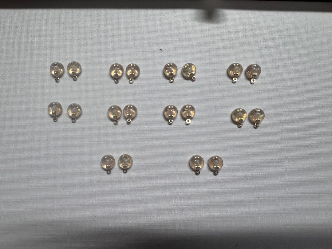 ま*ぬ様 60ペア　（120個）K18 中川装身具製ピアスキャッチ　ブラタイプ