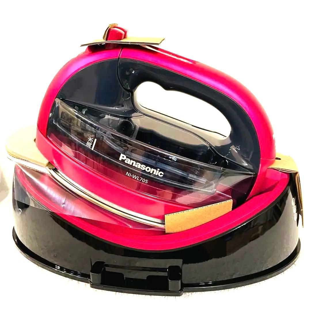 【まみゅぱさん専用】CaRuRuコードレスアイロン NI-WL705-P ピンク