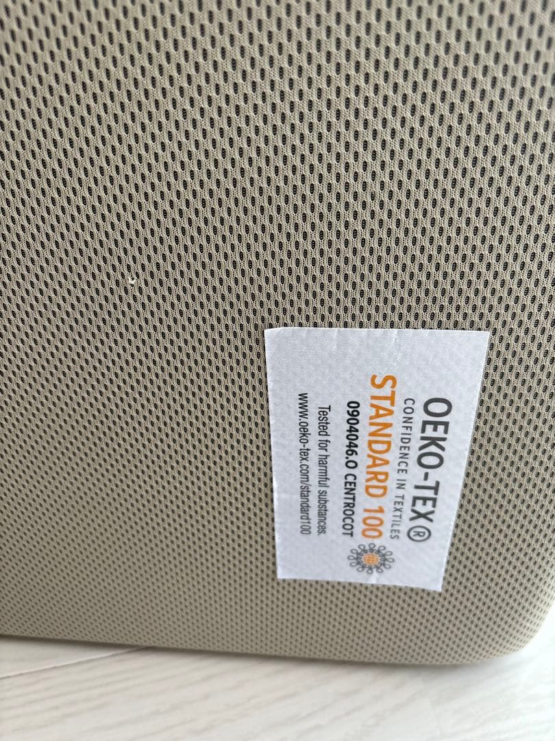 マニフレックス　メッシュウイング　シングル　三つ折り　ミッドグレー