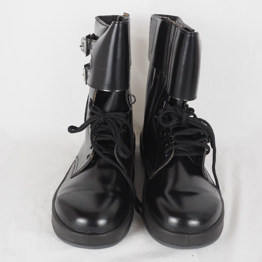 G0760*Shimon*安全靴*半長靴*警備靴*25.5cm3E*黒