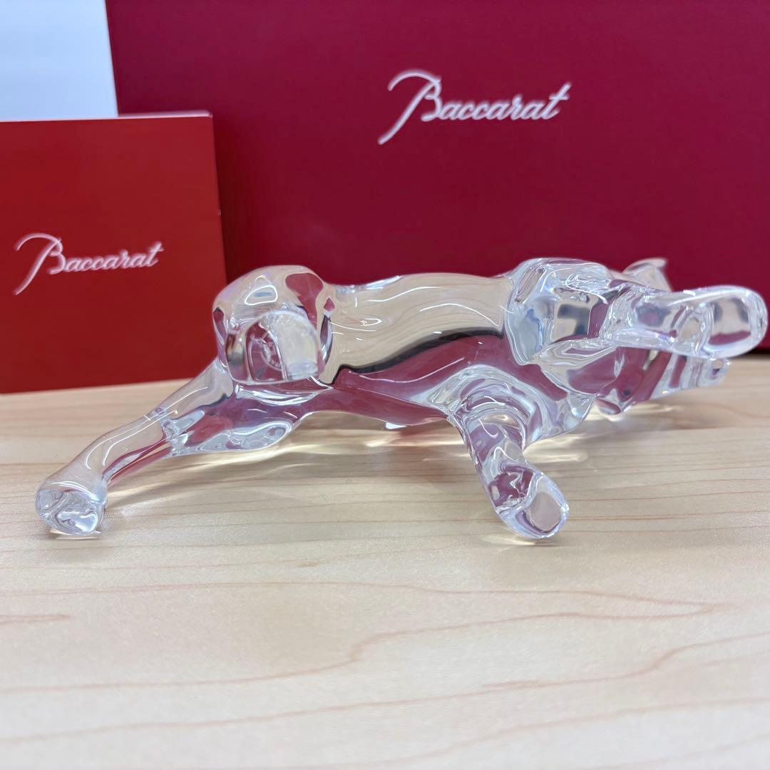 ★美品★Baccarat クリスタル 犬の置物