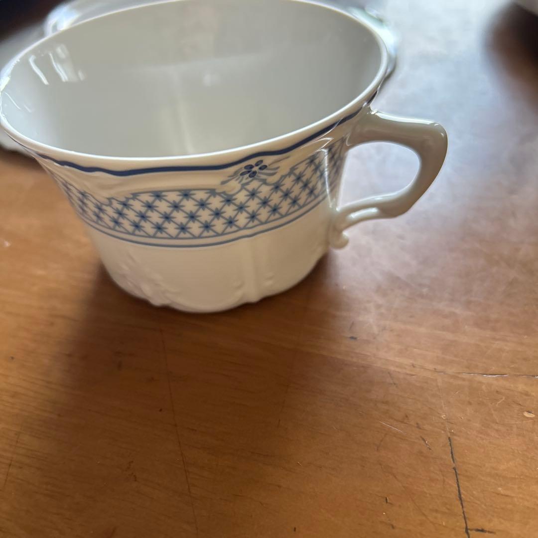 Hutschenreuther 青い食器セット未使用品