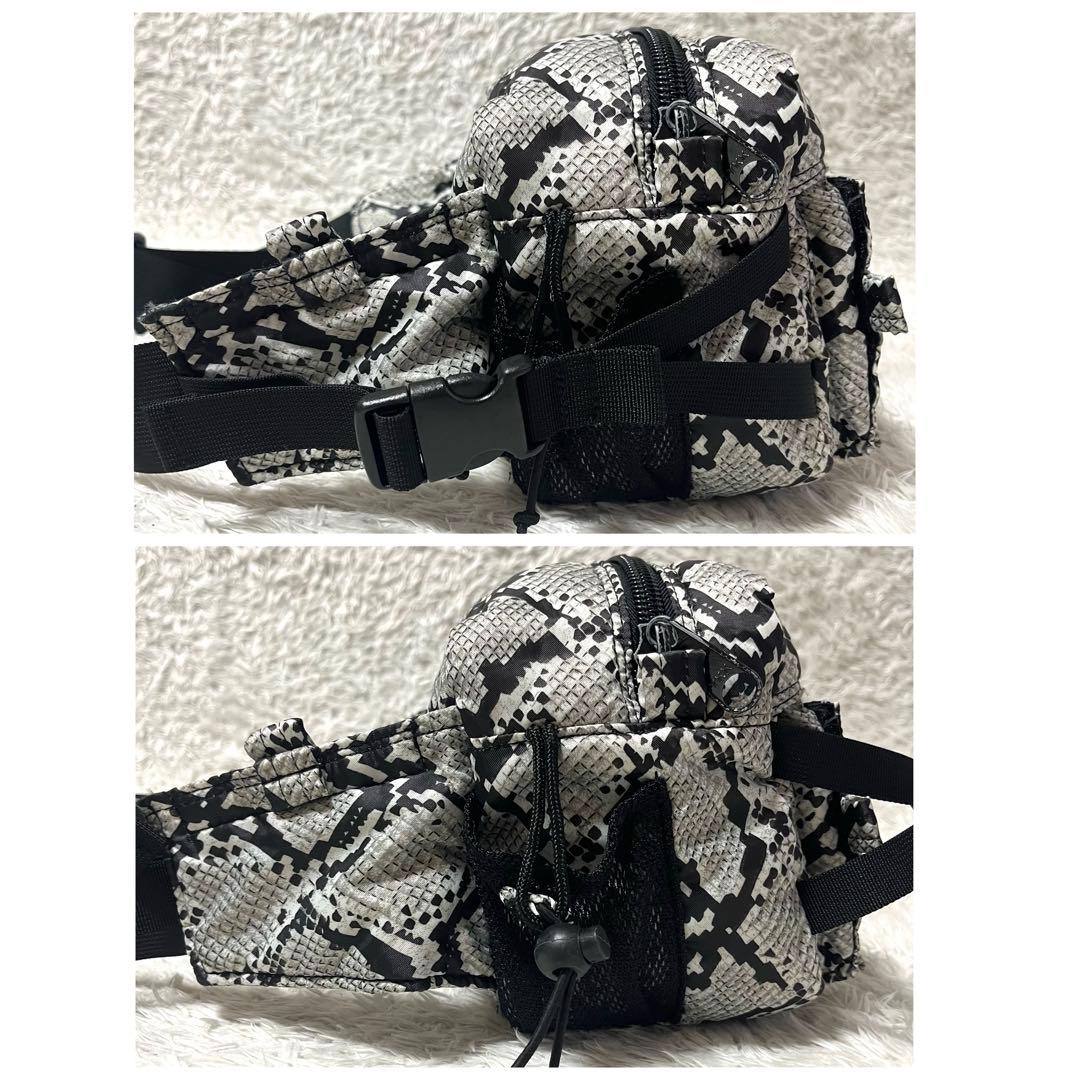 ✨美品✨廃盤品 HEAD PORTER ボディバッグ パイソン柄 ヘビ